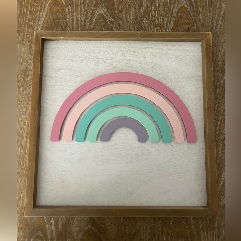 Hobby Lobby Pastel Rainbow Wall Art